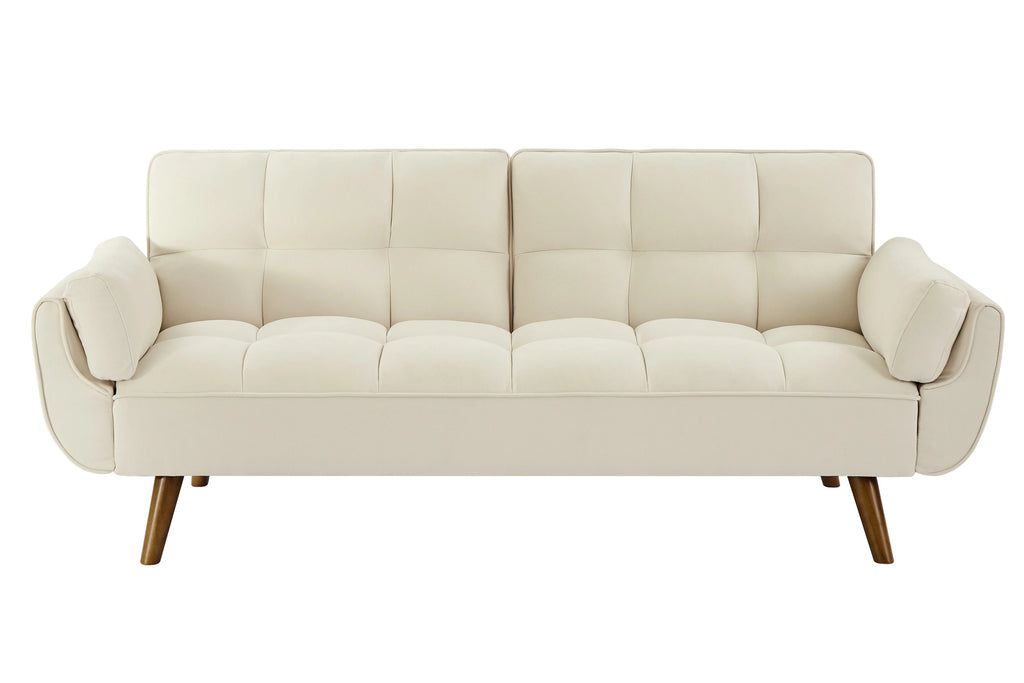 Linen Sofa Adjustable Backrest T574