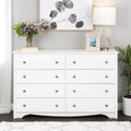 Black 8 Drawer Dresser I8969
