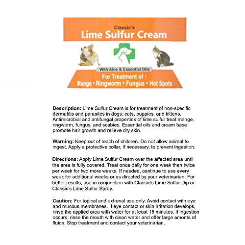 Lime Sulfur Pet Skin Cream (2 oz) K44025