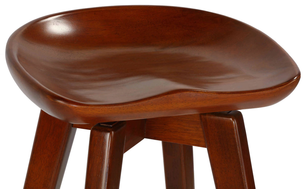 Solid Wood Swivel Barstool J91307