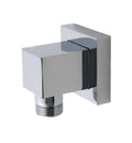 Brass Water Supply Elbow in White P8496
