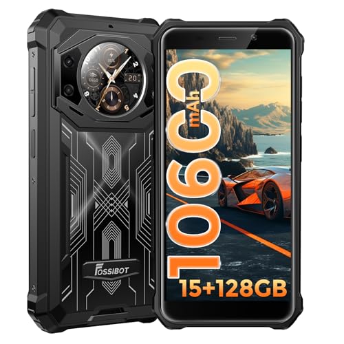 Rugged Unlocked Smartphone Dual Screen 10600mAh Battery 15+128GB Storage P94161