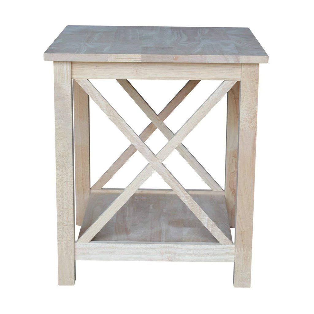 Brown Wood End Table D3663