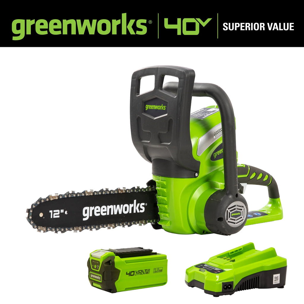 40V Cordless Chainsaw with Battery & Charger Z977861