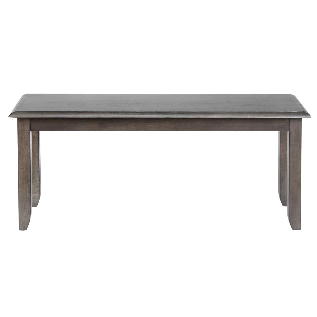 Gray Wood Dining Bench E579