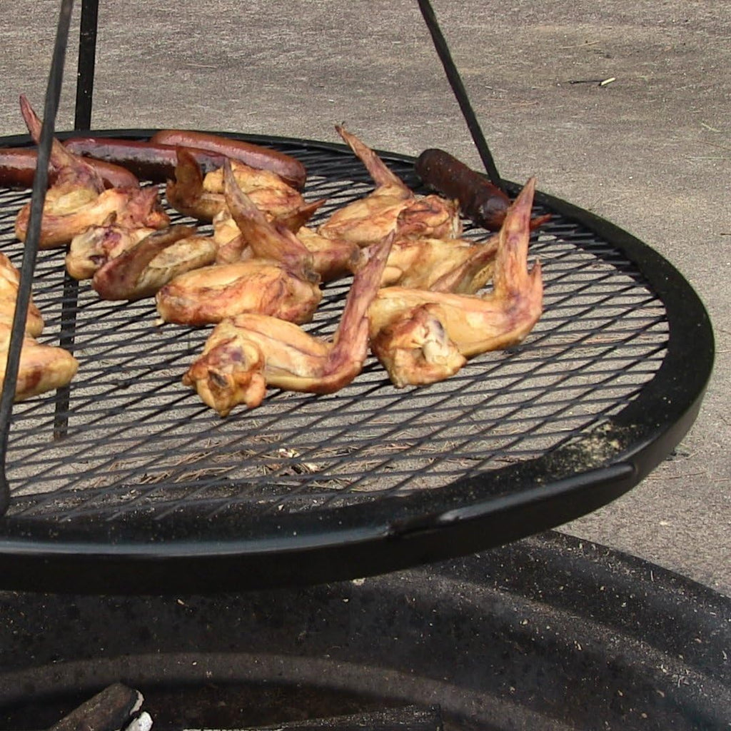 Round Heavy-Duty Steel Campfire Cooking Grate C716099