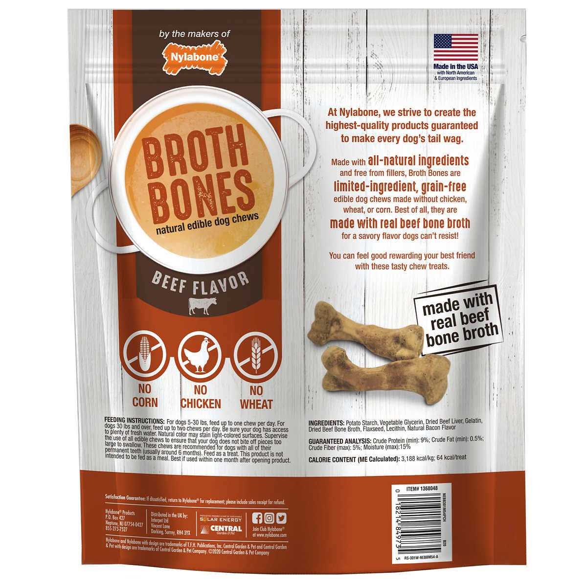 Natural Edible Dog Chews O851027
