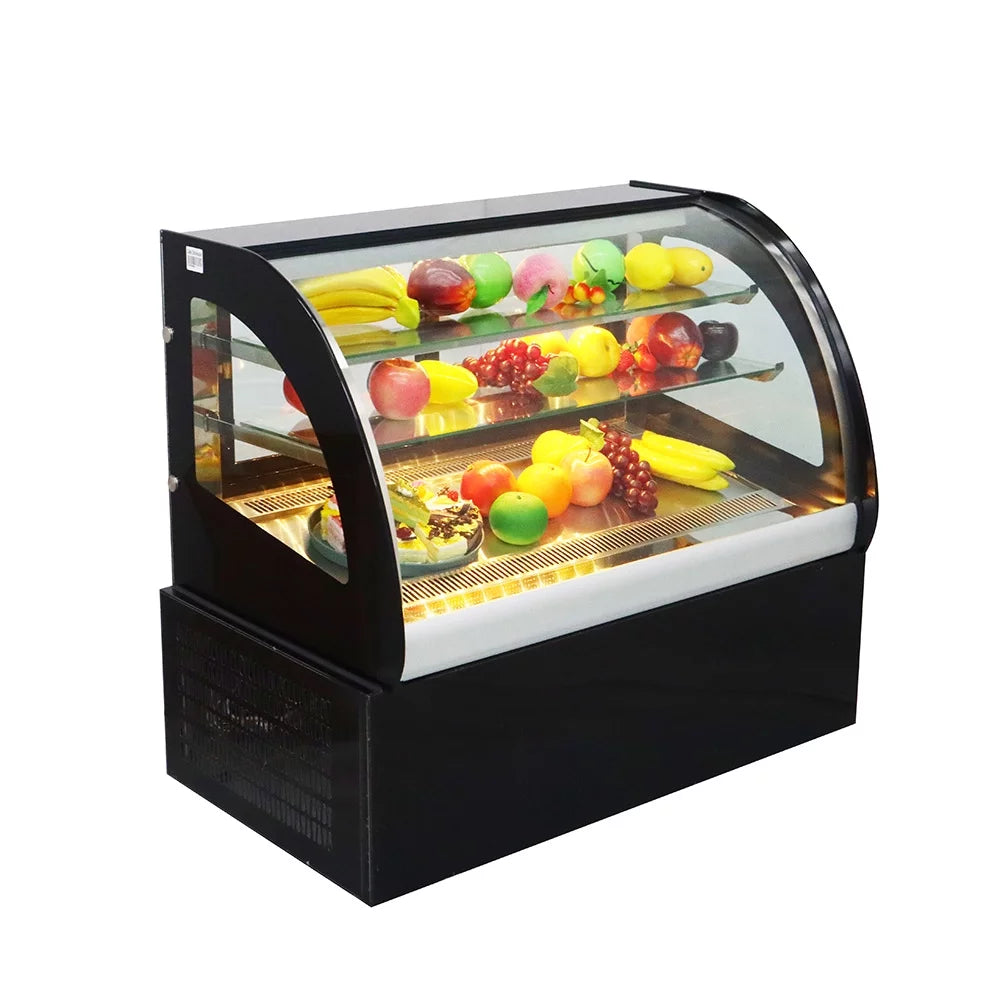 Countertop Refrigerated Bakery Display Case with White LED Light W860555