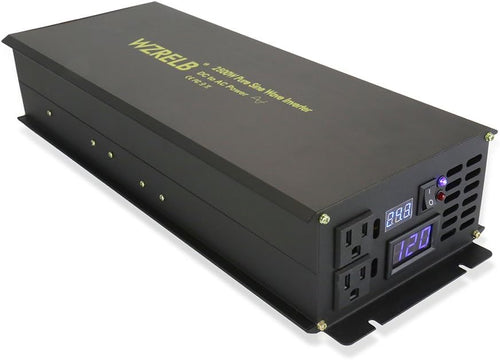 2500W Pure Sine Wave Solar Power Inverter 24V DC to 120V AC Y7589