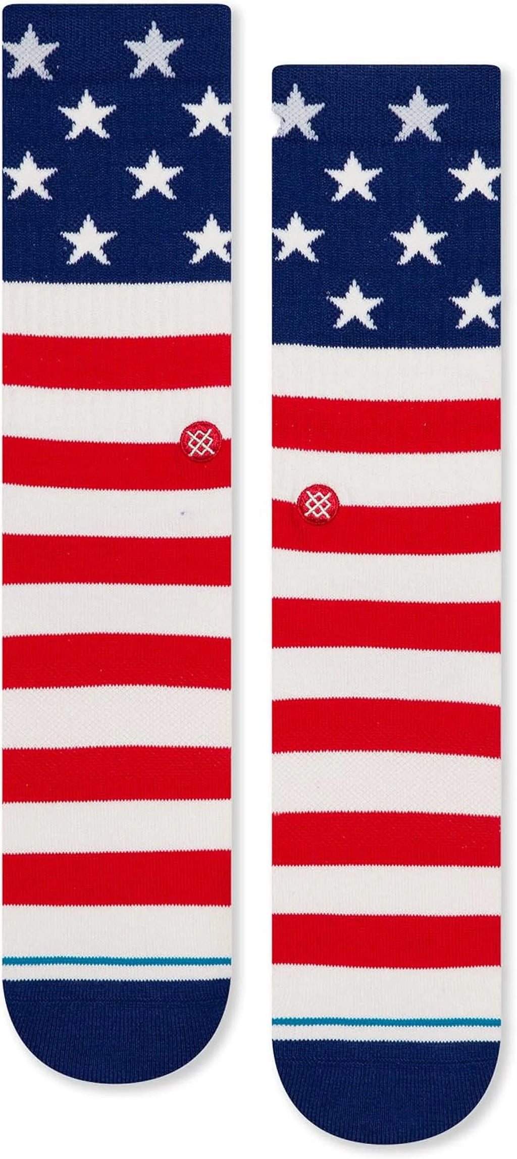 Red Crew Socks A61282