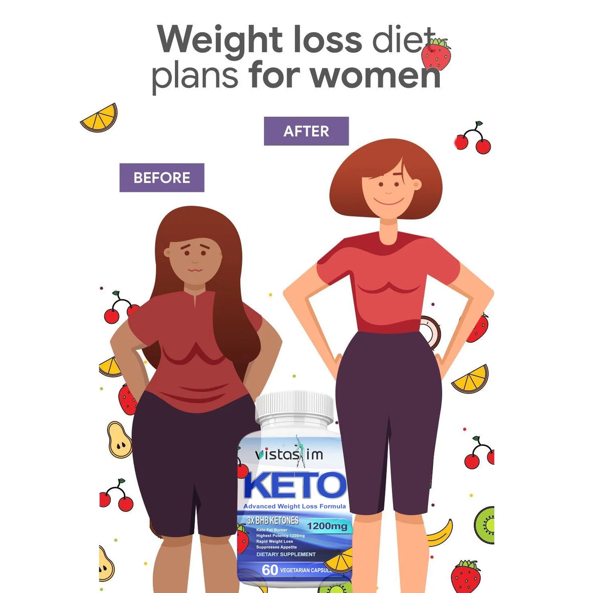 1200mg Pure Ketone 180 Pills Ketogenic Diet (3 Pack) E799