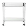 Acrylic Bar Trolley Y10371