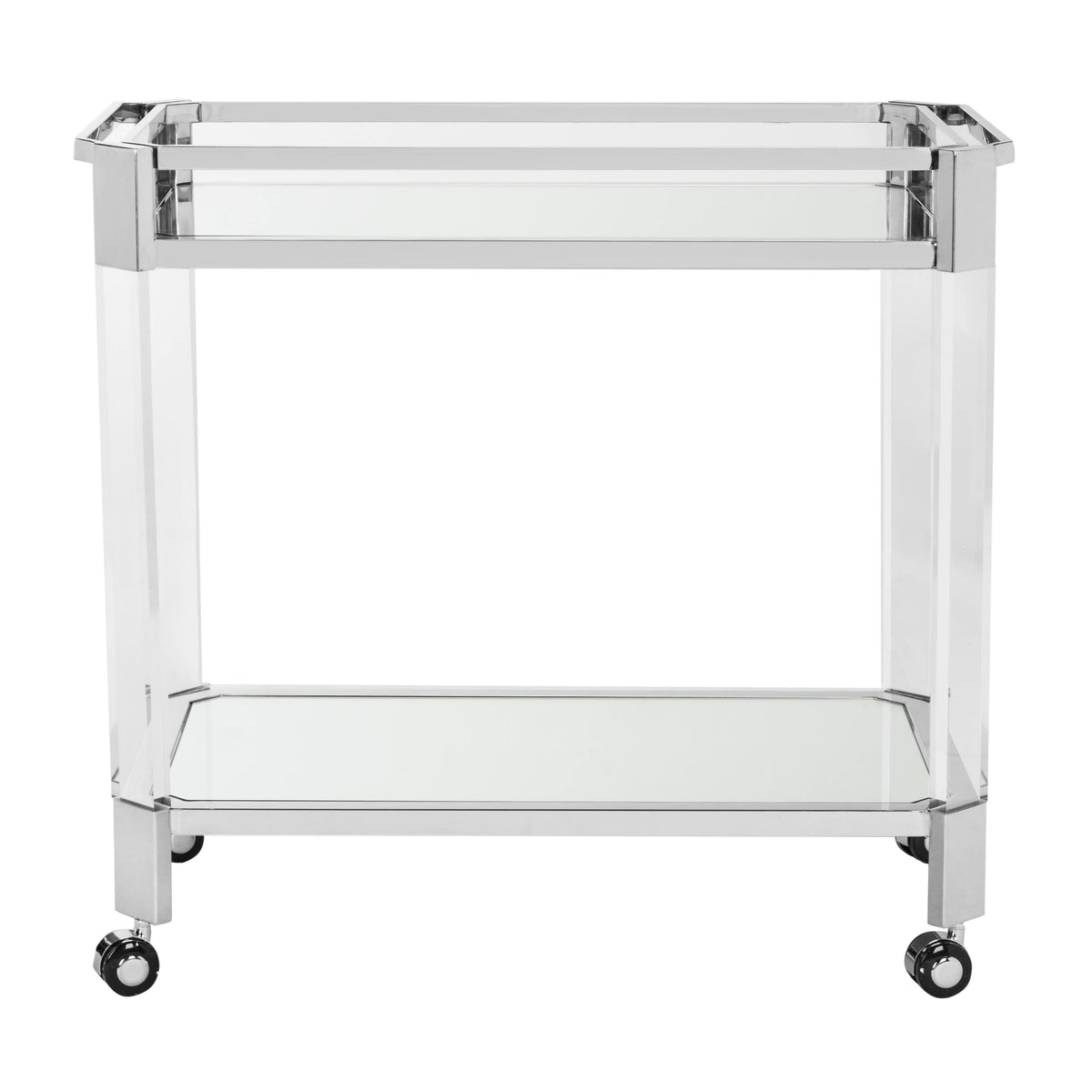 Acrylic Bar Trolley Y10371
