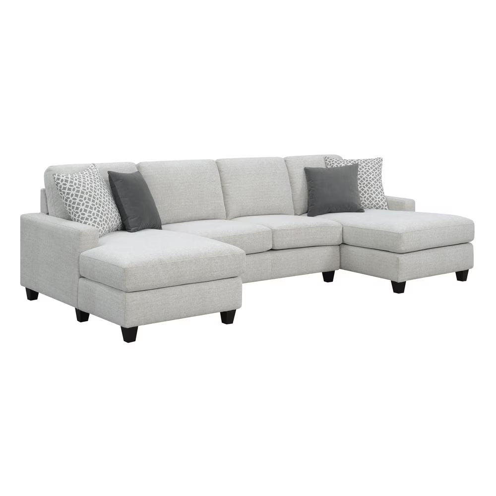 Chaise Sectional with Pillows G960315