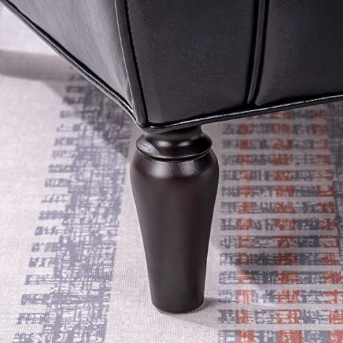 White Fabric Accent Chair J926