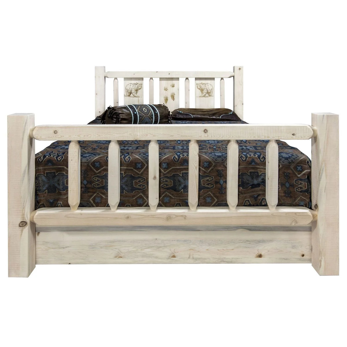 Solid Wood Twin Storage Bed G2693