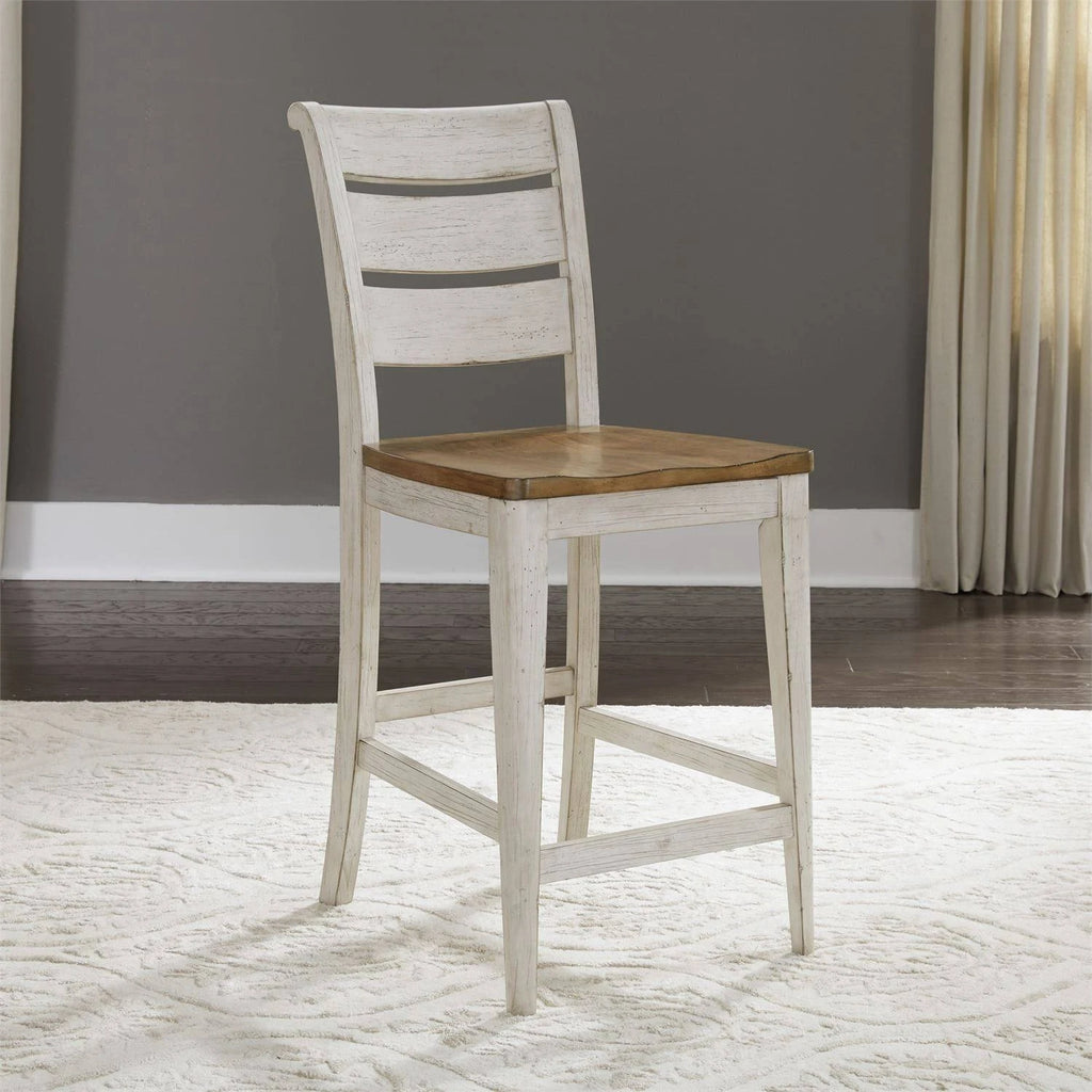 Ladder Back Counter Chair D970