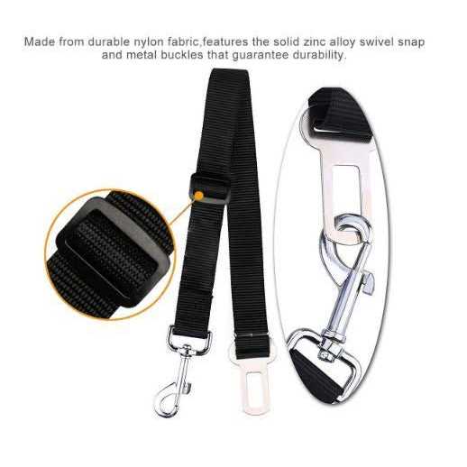 2pcs Dog Leash Seat Belt with Swivel Clip G812