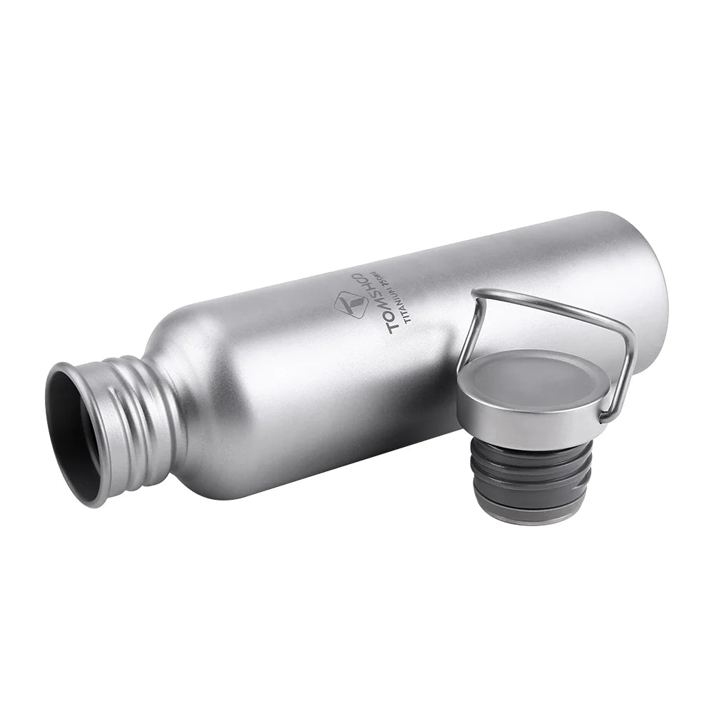 750ml Full Titanium Bottle Ultralight Outdoor Camping Hiking Cycling Bottle B2379
