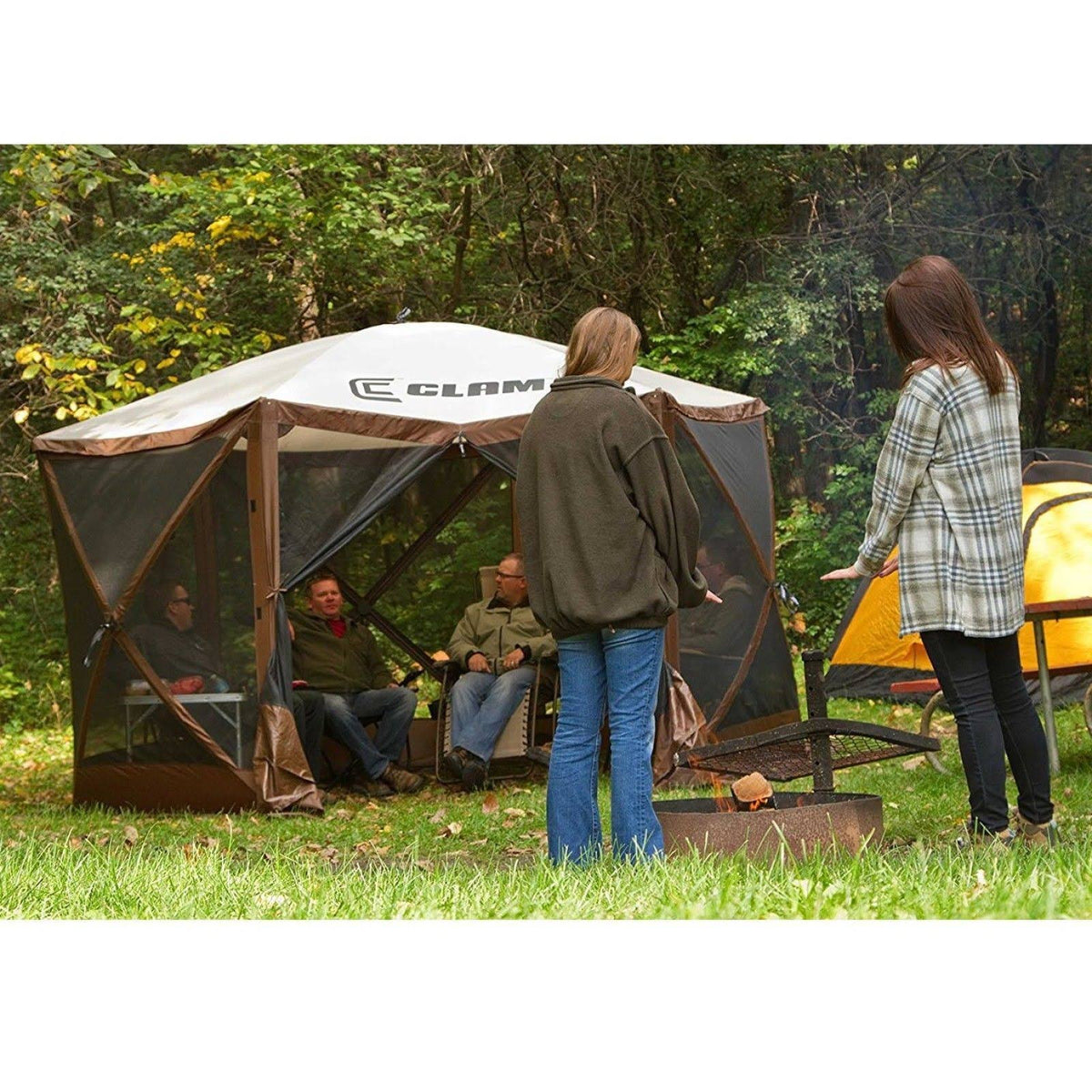 Brown Quick-Set Screen Canopy Shelter J920