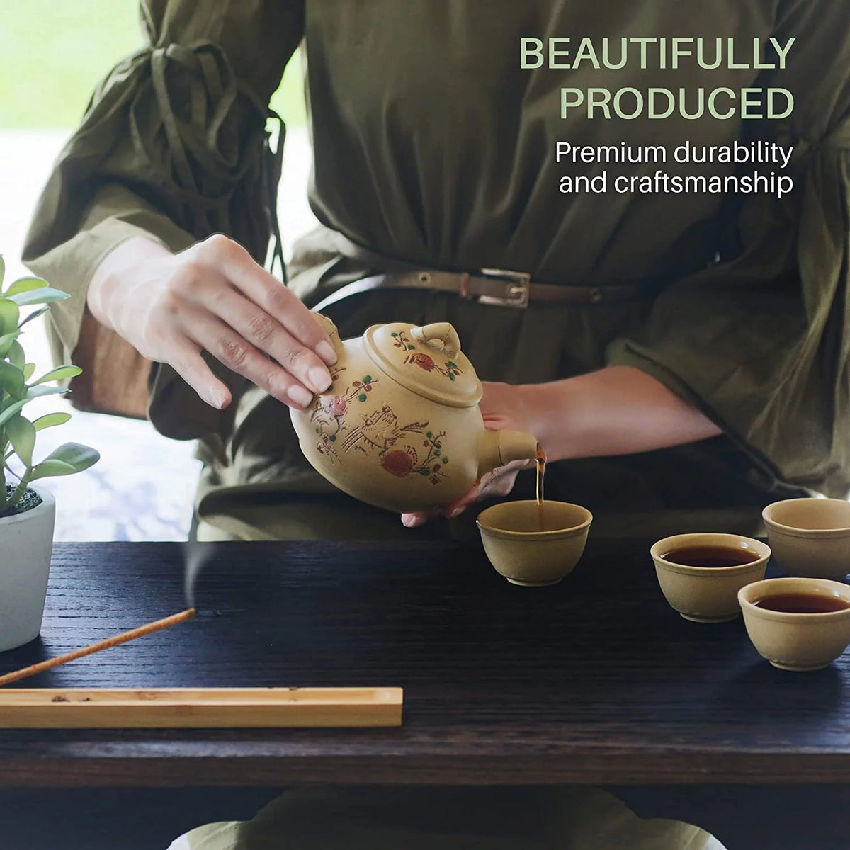 Japanese Style Foldable Low Tea Table X77582