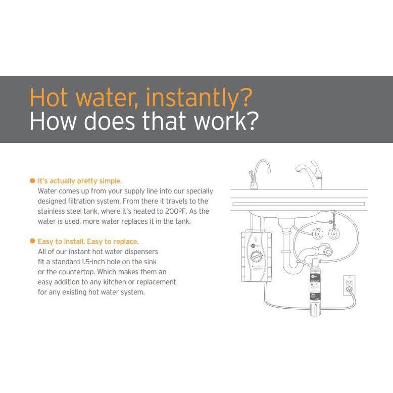 Oil Rubbed Bronze Hot and Cold Water Dispenser D993