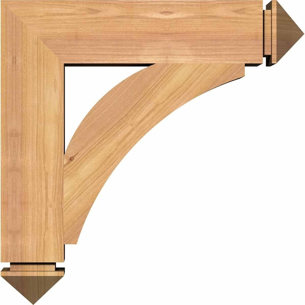 Western Red Cedar Smooth Bracket X138