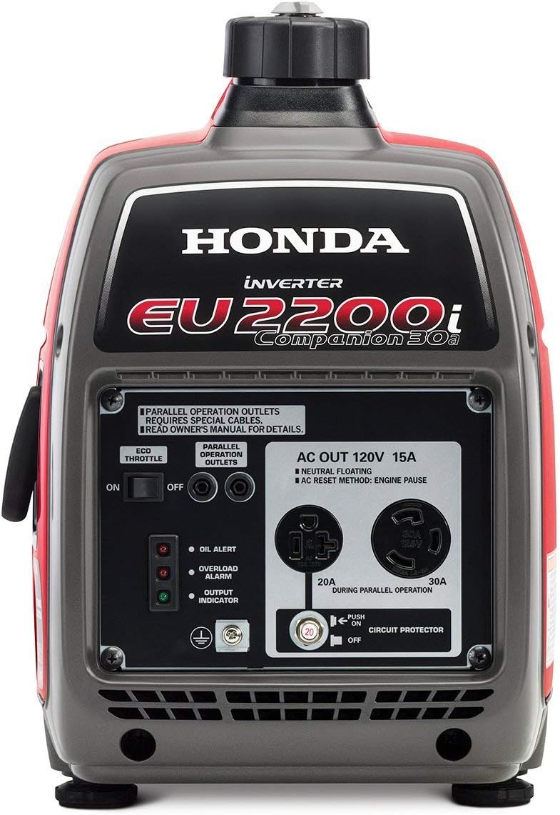 2200-Watt 120-Volt Portable Inverter Generator with CO-Minder W7818