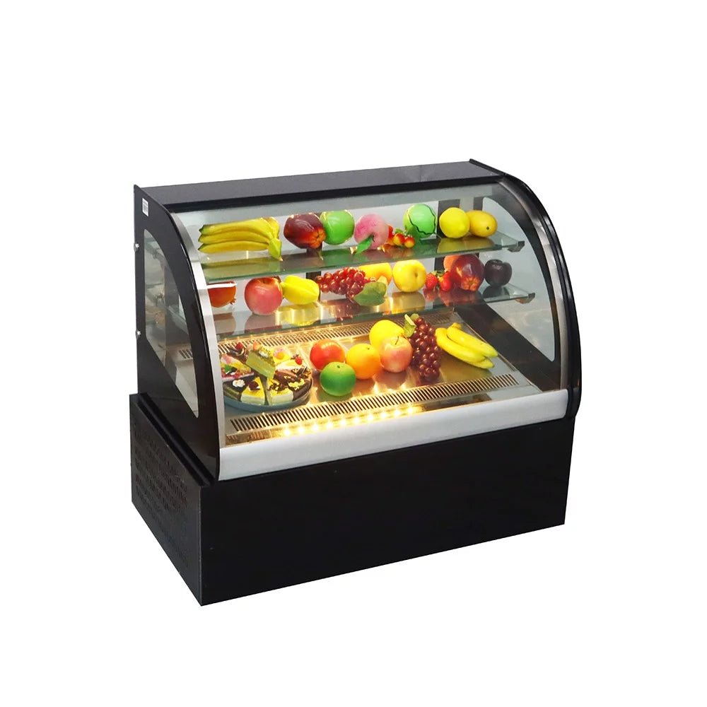 Countertop Refrigerated Bakery Display Case with White LED Light W860555