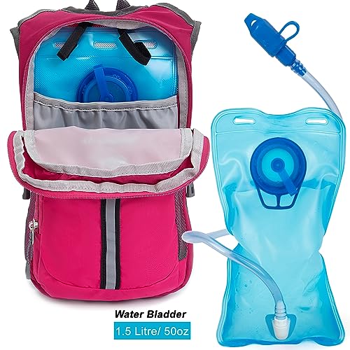 Kids Hydration Backpack with 1.5L Water Bladder P1406