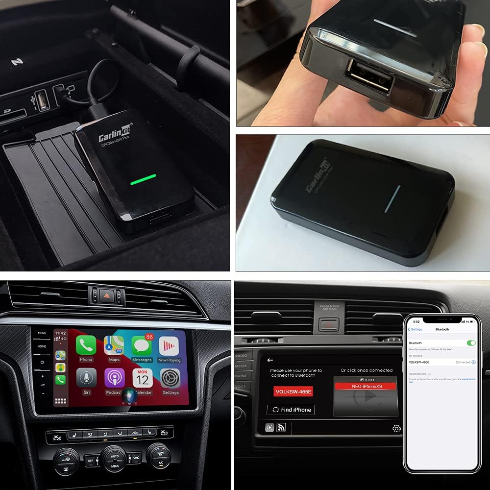 Wireless CarPlay Adapter Plug and Play L84899