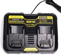 20V Dual Port Battery Charger Pack of 2 K8868