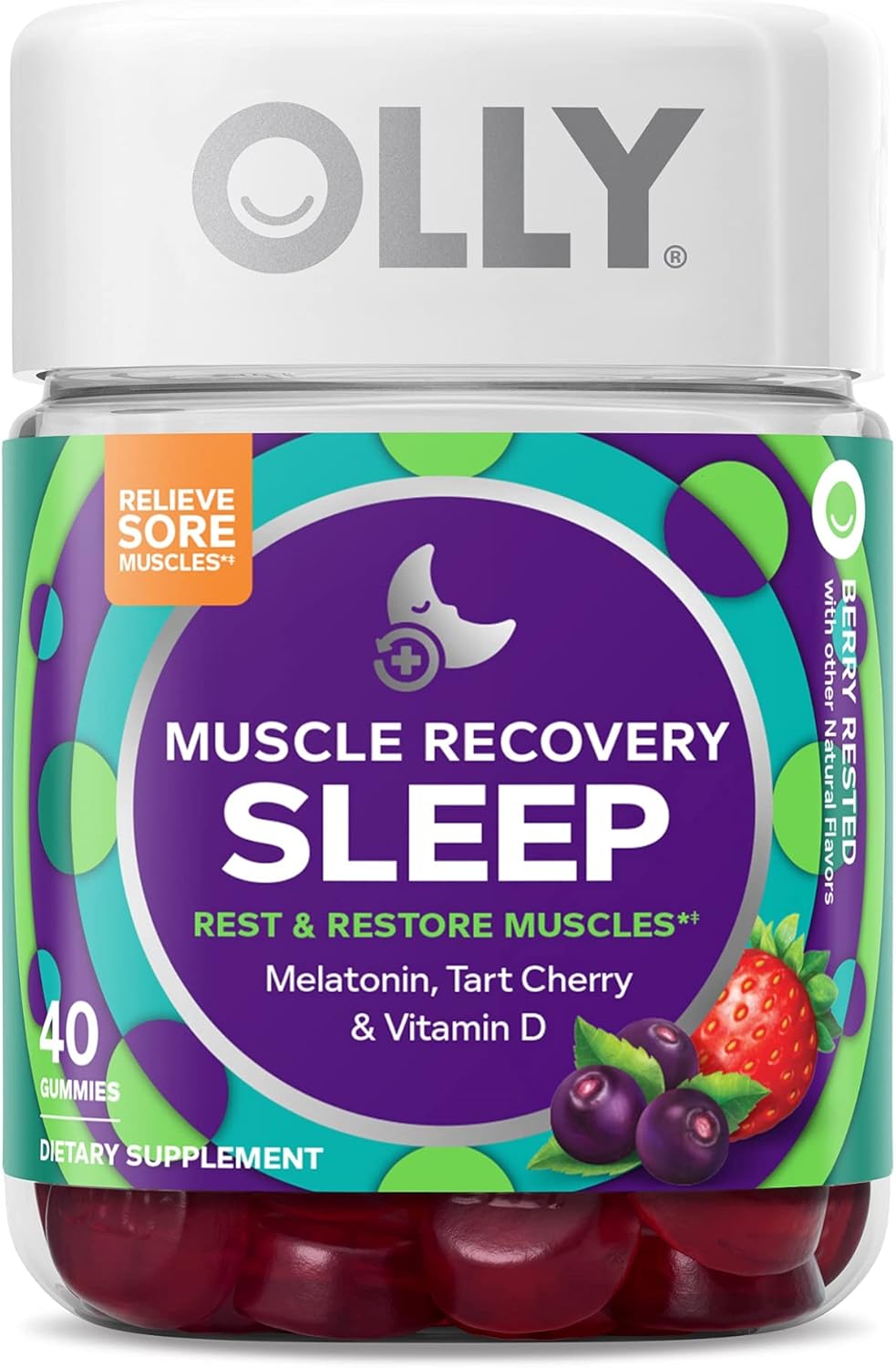 3mg Melatonin Tart Cherry Men's Multivitamin Gummy V425