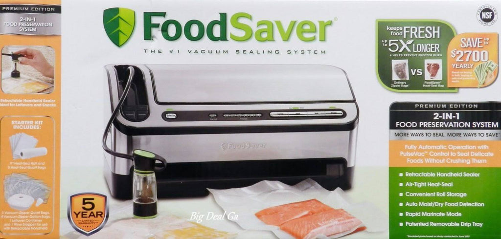 2-in 1 Vacuum Sealing System T9811