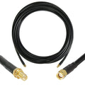 15 ft RP-SMA Male to RP-SMA Female Extension Cable, 50 Ohm Pure Copper Coax Pack of 2 P39851