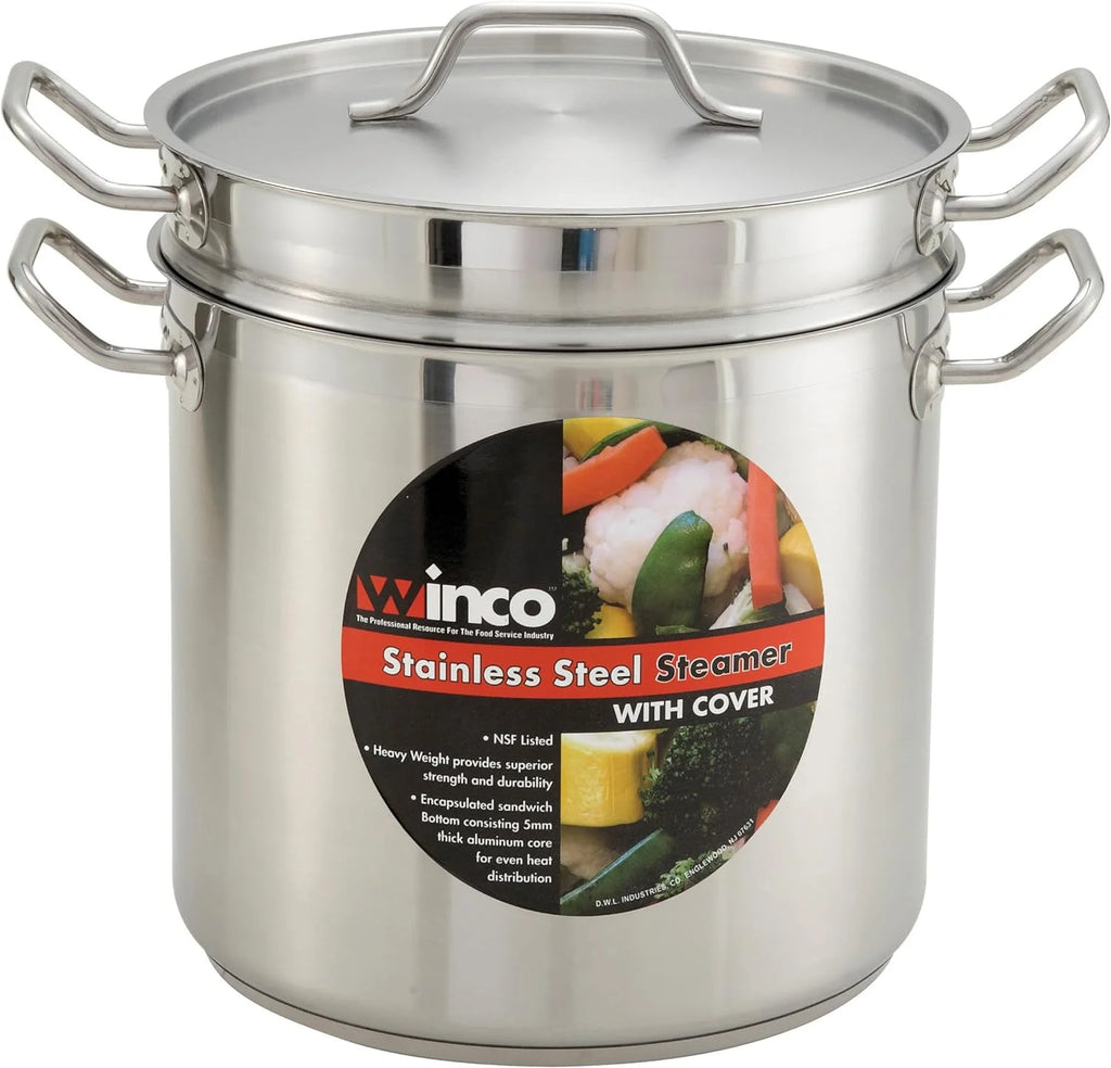 Stainless 16 Quart Steamer Pasta Cooker With Cover K4367