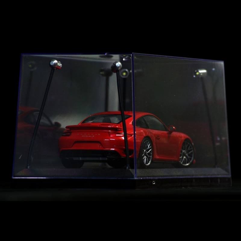 Display Case 1/18th LED Black G4876