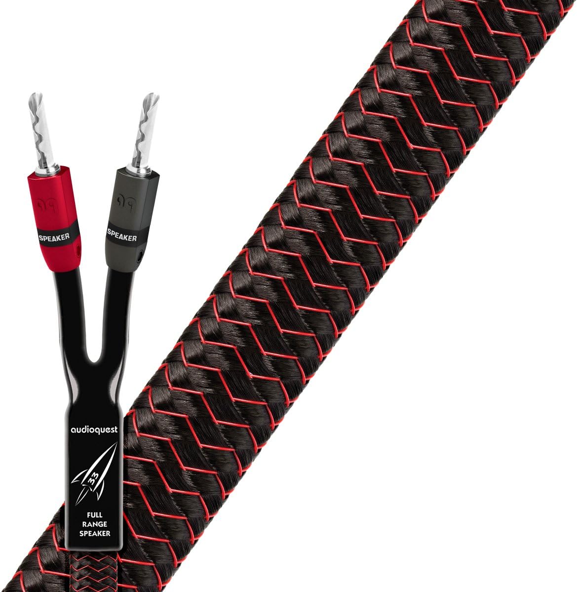12ft Speaker Cable with Silver Bananas Y64187