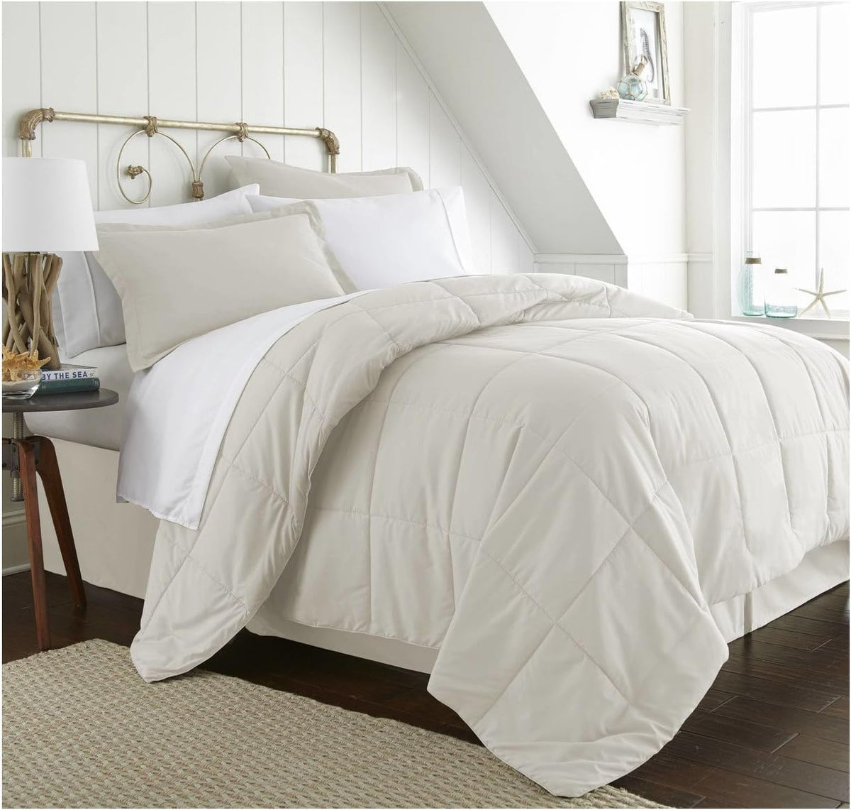 8 Piece Bed in a Bag Queen Navy B380