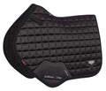 Black Large Close Contact Square Saddlepad O870