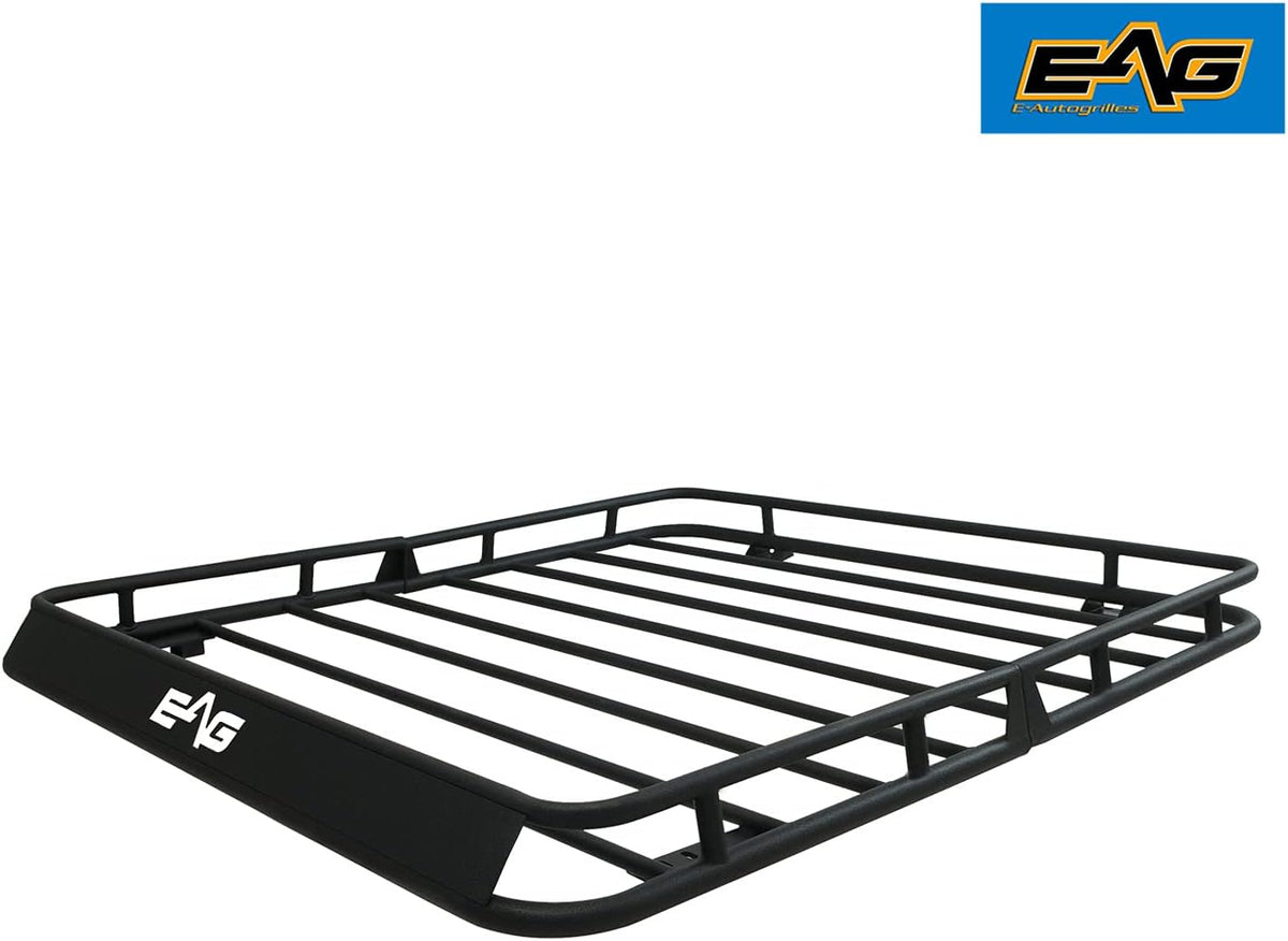 2/4 Door Roof Rack Cargo Basket with Wind Deflector 2 PCS S483674