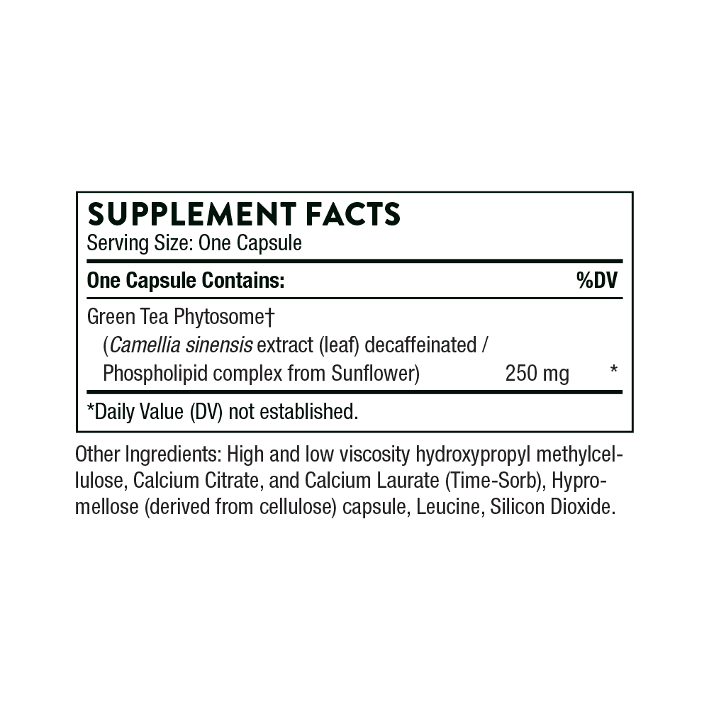 Green Tea Phytosome 60 Capsules H90363