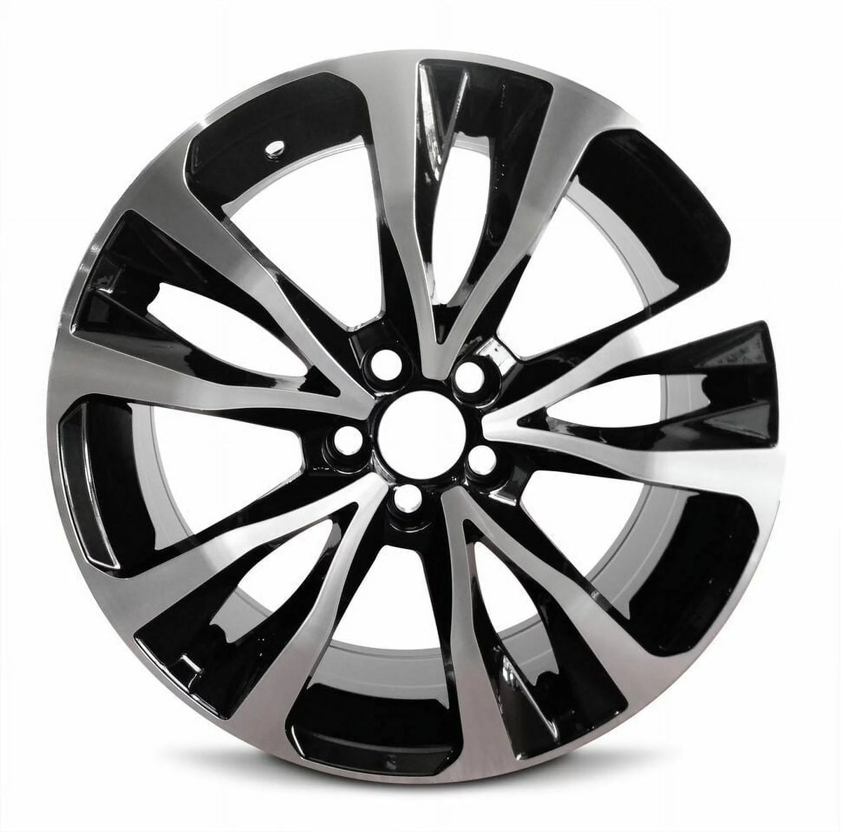 17 in Black Aluminum Wheel Rim U893