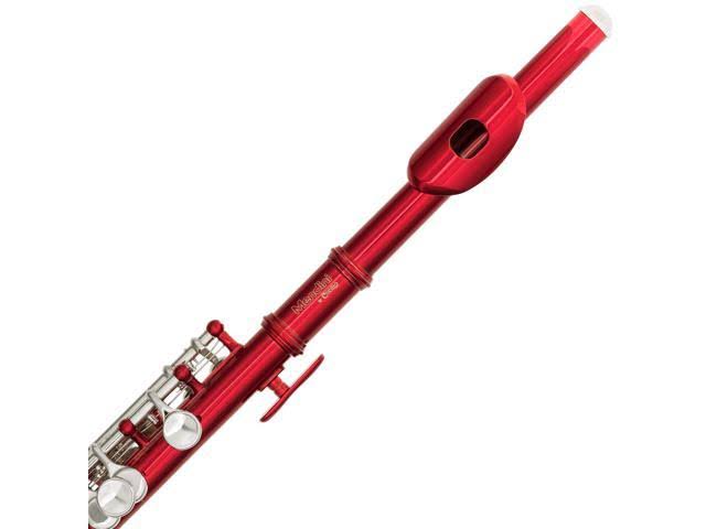 Red Piccolo with Nickel Plated Keys T5310