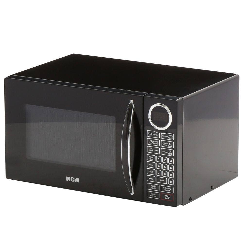 0.9 Cu. ft. Countertop Microwave in Black E7120