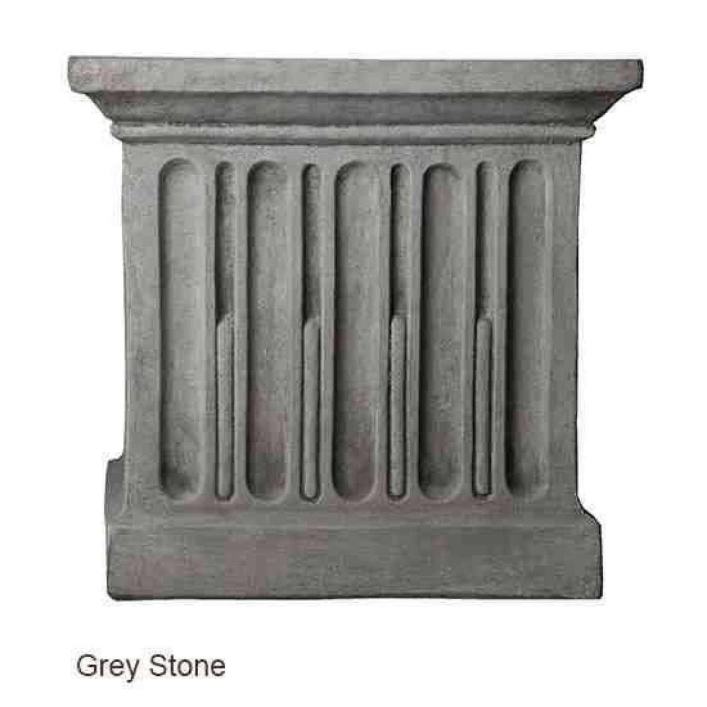 Aged Limestone Standing Lotus Buddha J9829