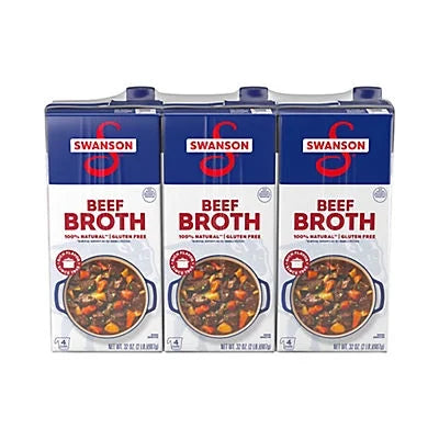 3 pk. 32 oz. Beef Broth R175151