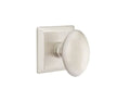 Satin Nickel Finish Egg Knob A95286