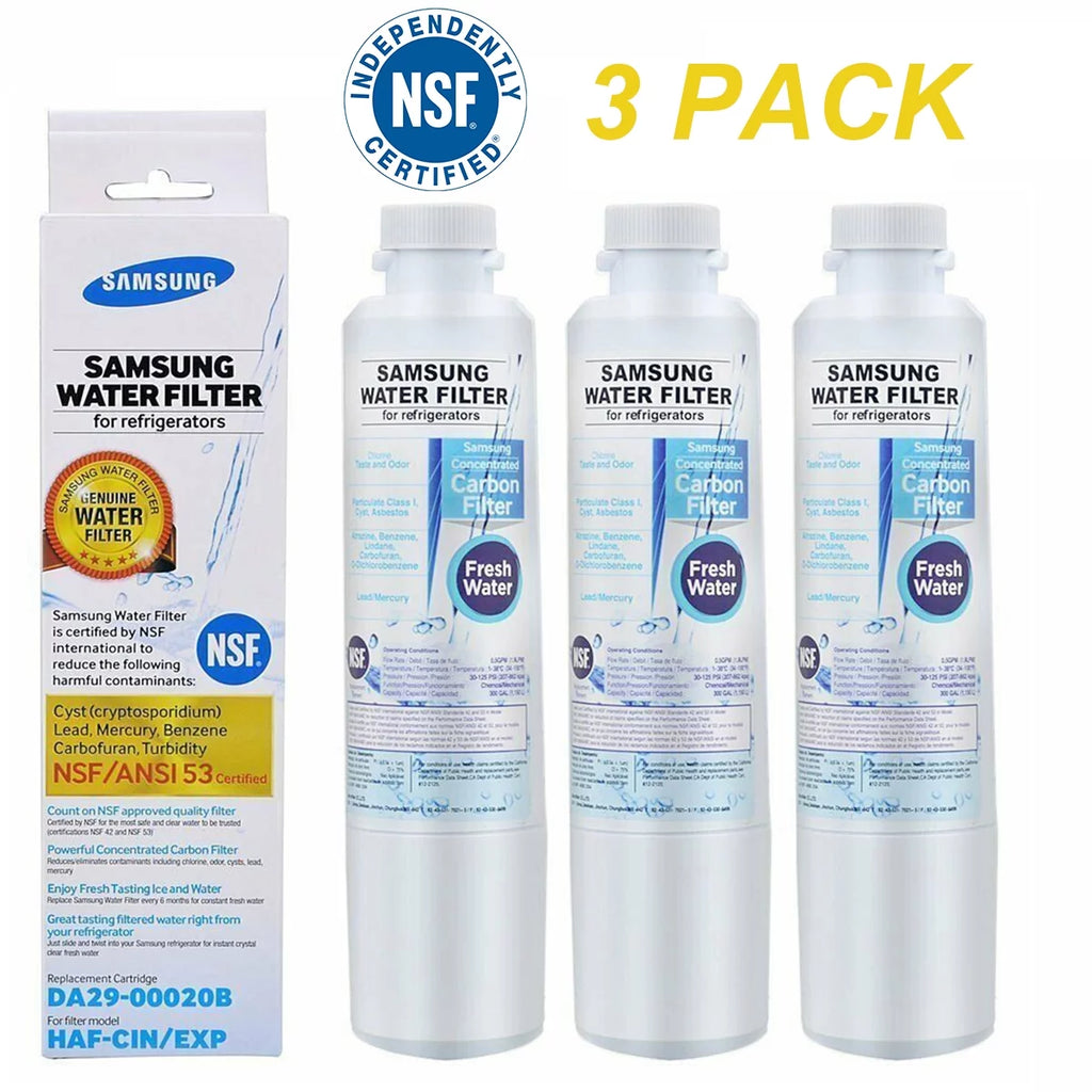 Pack of 3 Refrigerator Water Filter N53792