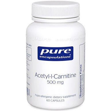 Acetyl-l-Carnitine 500mg 60 Capsules S29664